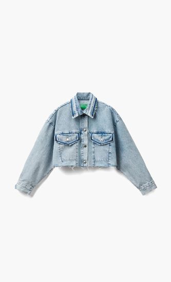 Cropped Denim Jacket