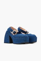 No11-30-16 Bulla Sofia Dark Jeans Heels No11-30-16 Bulla Sofia Dark Jeans Heels