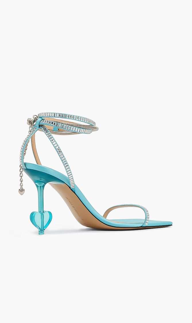 Satin Sandal Heels