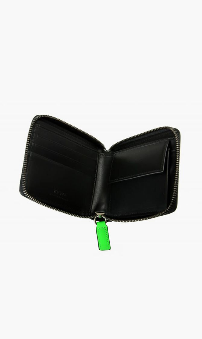 Leather Medusa  Bifold Wallet