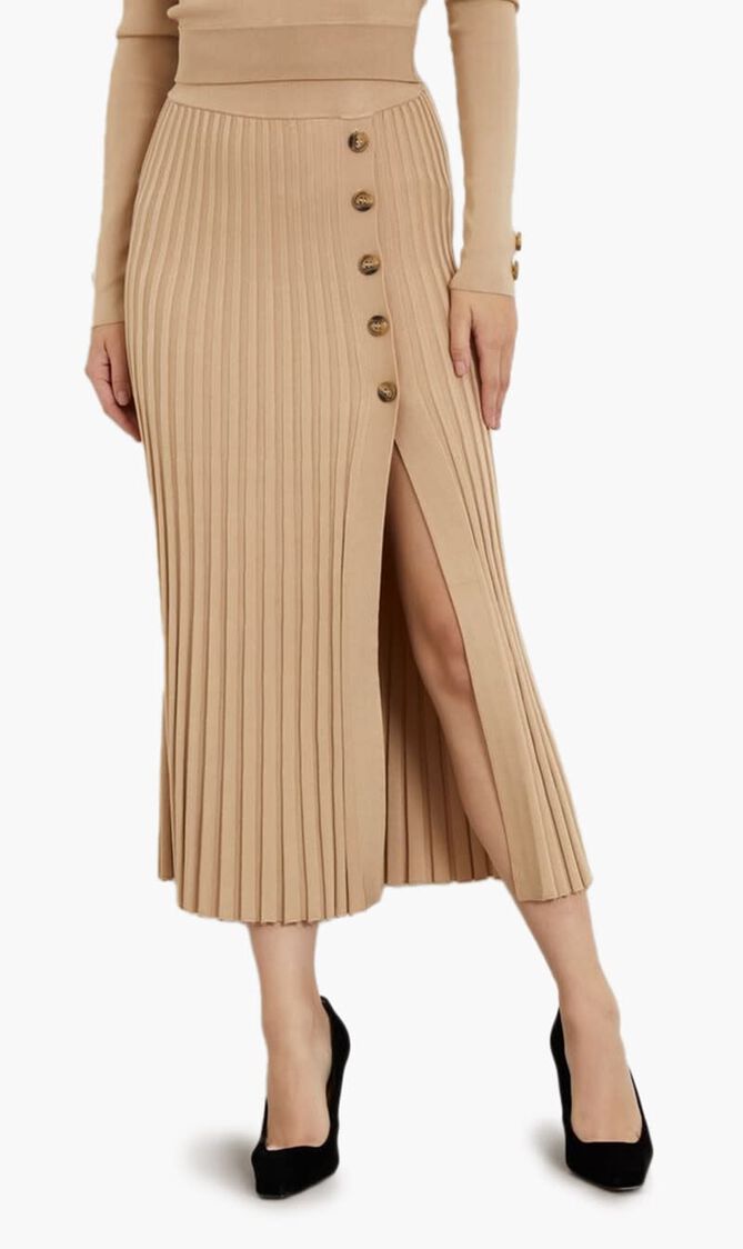 SHOPIE PLEATED SKIRT SWTR