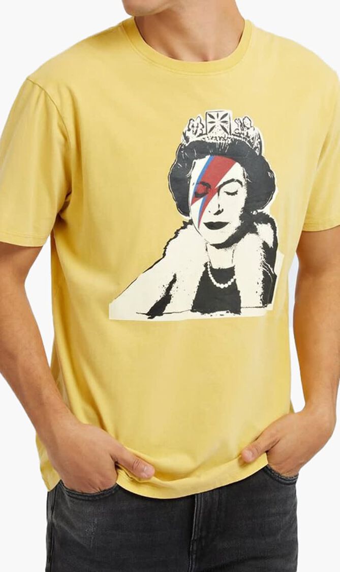 Cotton Banksy T-Shirt