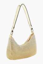 ZALINA MINI TOP ZIP SHLDR BAG GOL