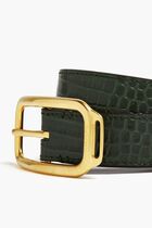 PRINTED CROC STADIUM BUCKLE BELT 30 MM PRINTED CROC STADIUM BUCKLE BELT 30 MM