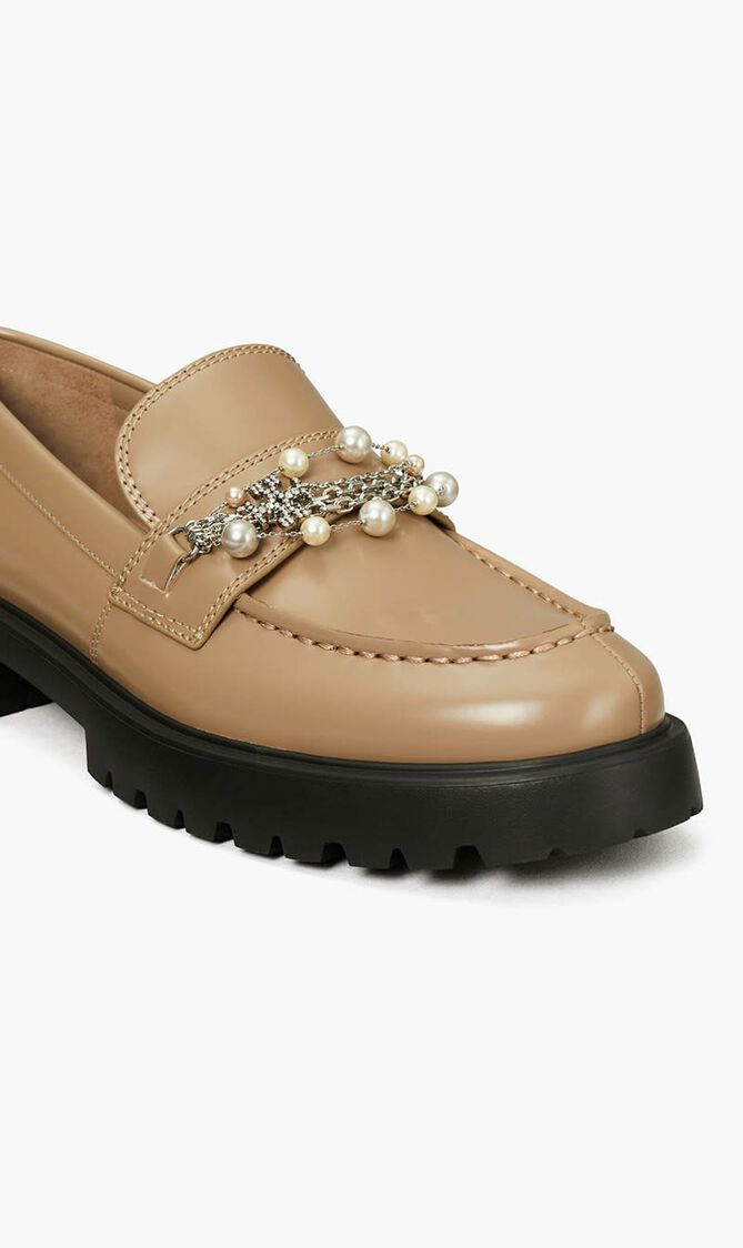 Embellished Classic Lug Loafer