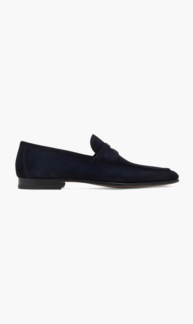 Suede loafers