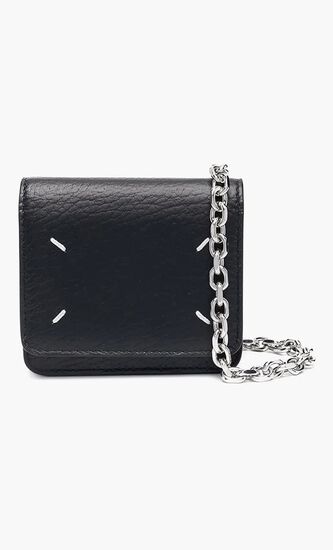 STITCH WALLETS BLACK