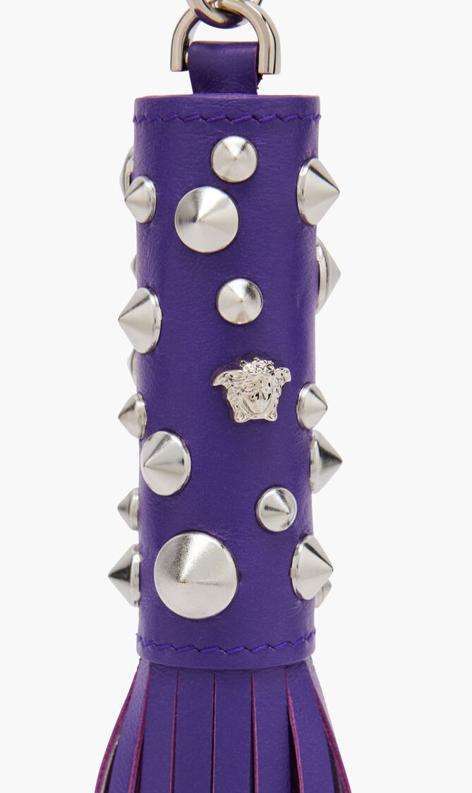 PLAIN FRIBGED KEY RING