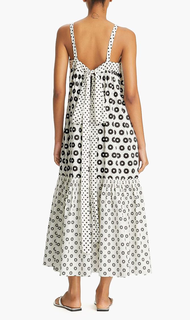 Printed Cotton Sun Dress