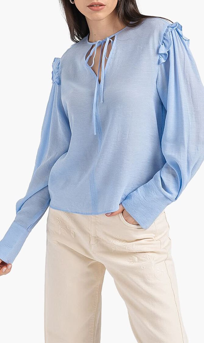 Fluid Tunic Blouse