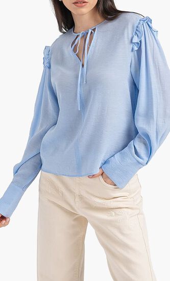 Fluid Tunic Blouse
