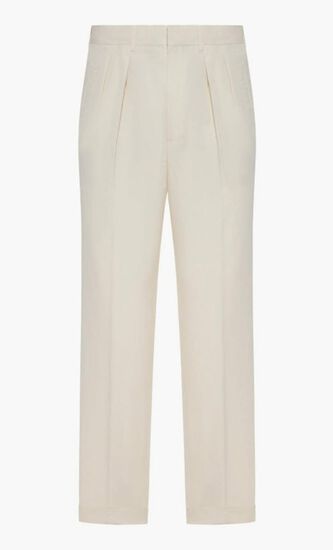 Double Pleat Tailored Pants