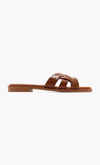 SANDAL SLIDE PRINTED CROC