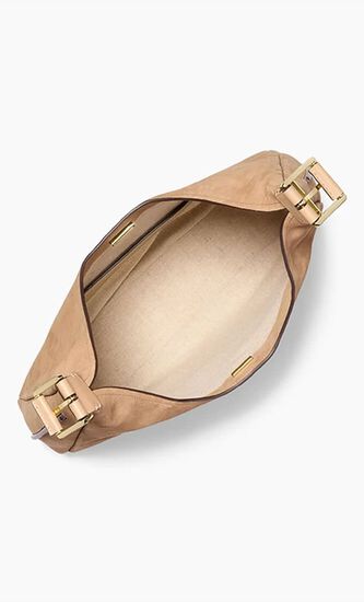 Nolita Large Nubuck Hobo Shoulder Bag
