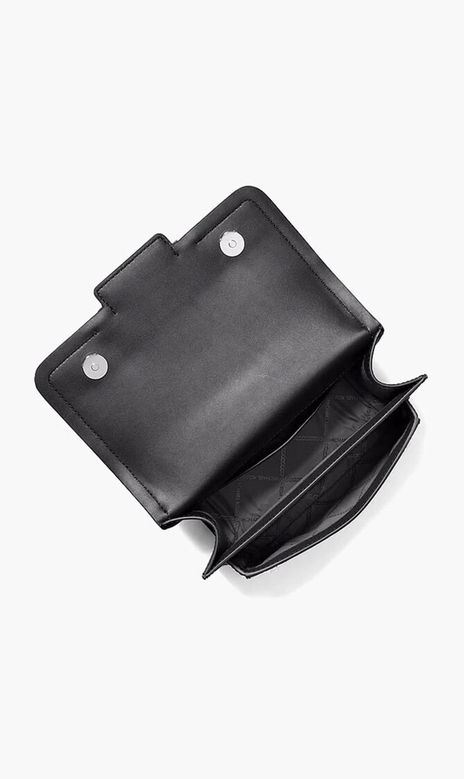 Heather Large Leather Shoulder Bag