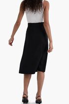 PLEATED PANEL SKIRT