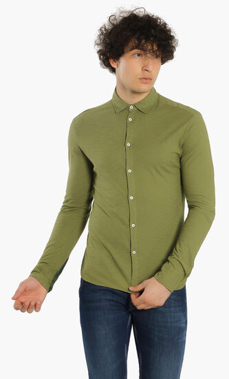 Long Sleeve Button-Up Shirt