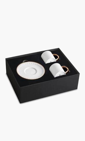 Neptune Espresso Cup and Saucer, Set of 2