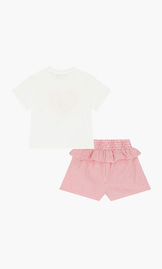 Logo Shorts Set