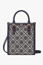 TBH.405:OS:T MONOGRAM JACQUARD MINI NS TOTE