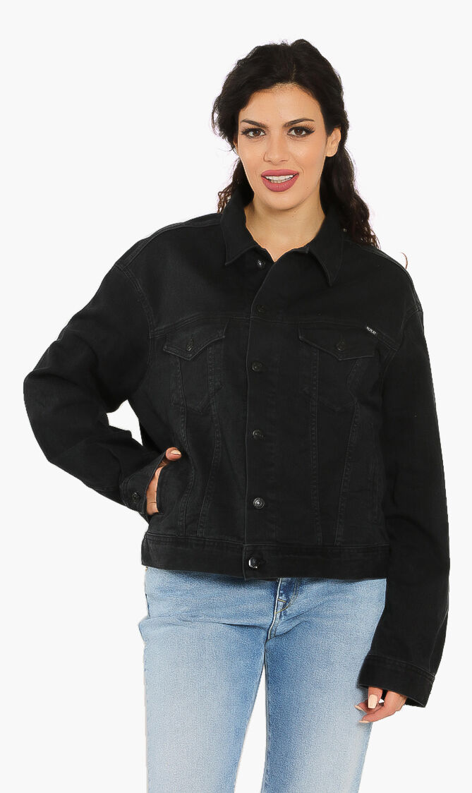 Buy REPLAY Logo Denim Jacket for SAR 330.00 The Deal Outlet