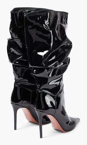 Jahleel Latex Ankle Boots