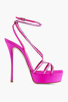 Belen Satin High Heels