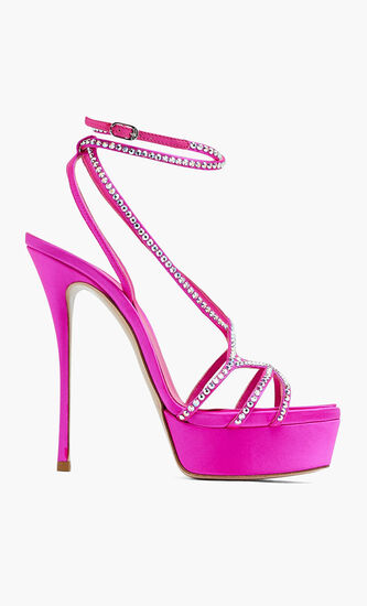 Belen Satin High Heels