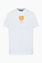 T SHIRT COMPACT COTTON JERSEY FABRIC HALL OF STATUES MEDUSA PRINT