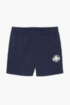 Regular Fit 3d Print Fleece Shorts