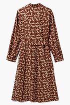 Printed Shirt Dress