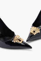 LA MEDUSA PATENT LEATHER PUMPS