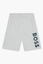 Logo Shorts with Side Pockets