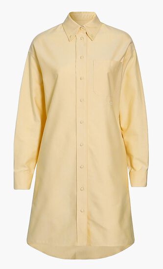 Plain Branding Shirt dress