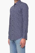 Paisley-Printed Buttoned Shirt