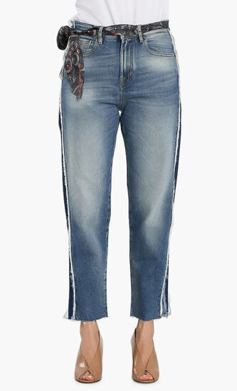 Roxy Side Contrast Tailored Jeans