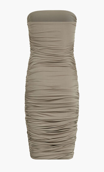 ST JERSEY STRAPLESS DRESS