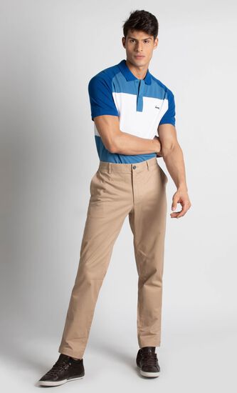 Slim Fit Cotton Pants