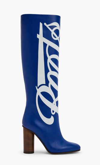 Leather Knee High Boots