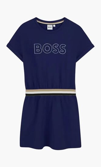 Boss KID'S DRESS Navy 10ANS