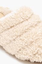 SNAIL SHEARLING MULE