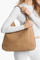 Nolita Large Nubuck Hobo Shoulder Bag