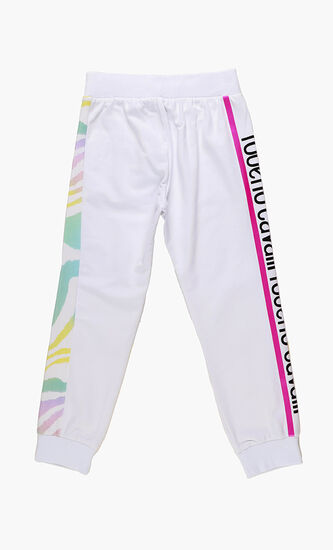 Logo Side Bands Trackpants