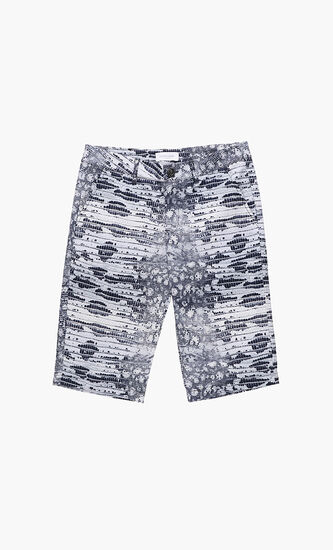Lizard Print Shorts