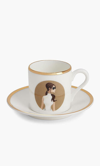 Victoria Espresso Cup & Saucer