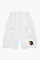 Logo Print Pocket Shorts