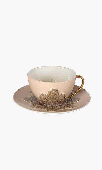 Peacock Tea Cup and Saucer