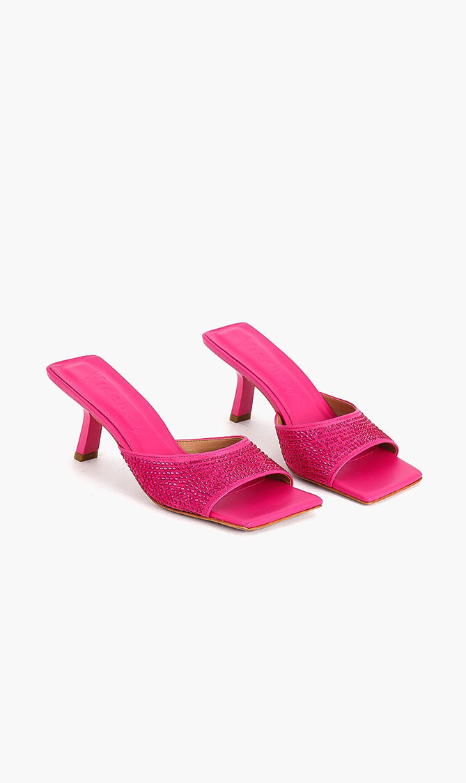 Crystal Embellished Sandals