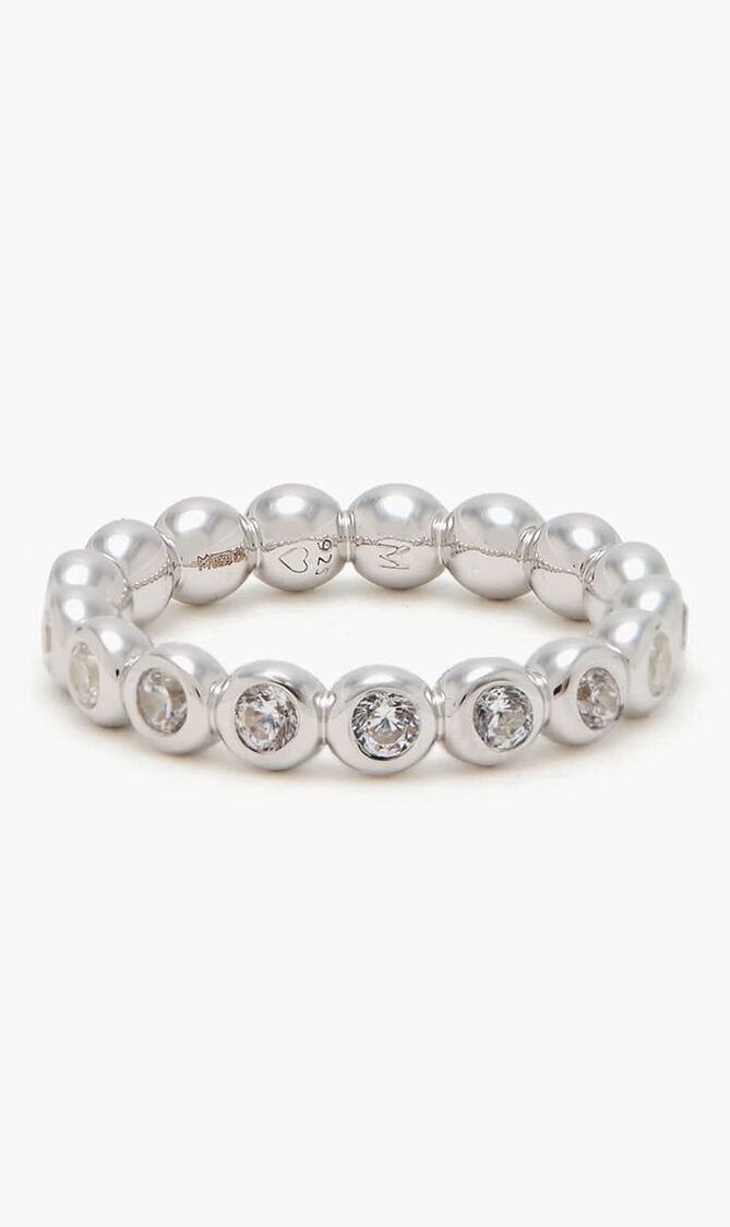 Tennis Eternity Stacking Ring