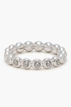 Tennis Eternity Stacking Ring